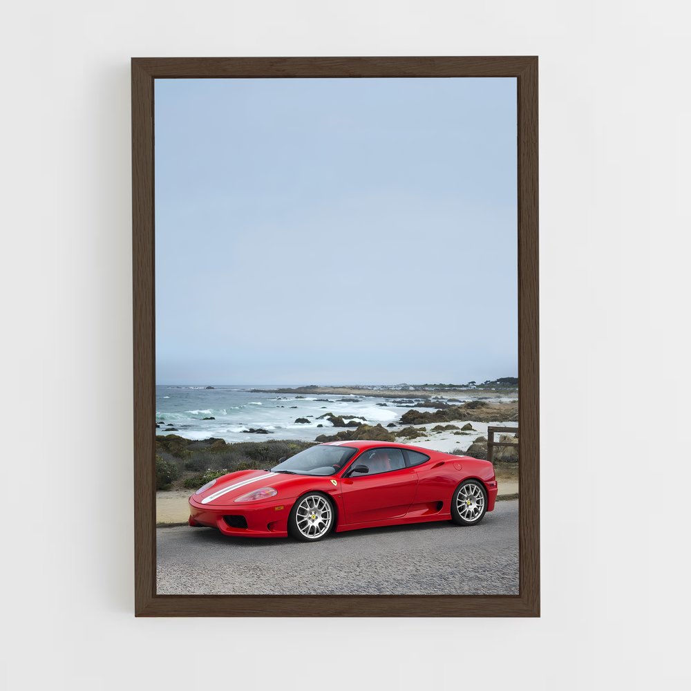 Poster challenge stradale – affiche Ferrari (vue 5)